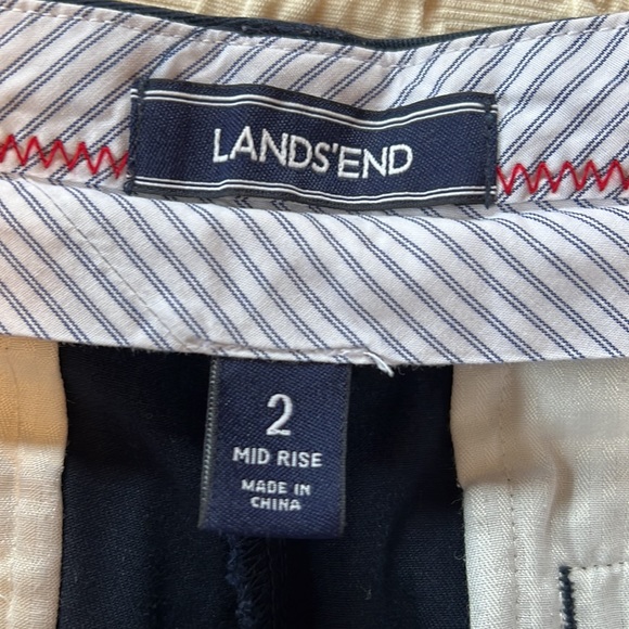 Lands End navy chino shorts - Picture 5 of 6